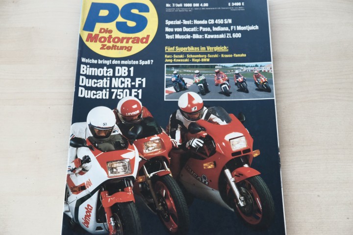 PS Sport Motorrad 07/1986